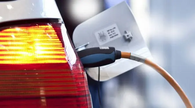 Electric Car Charging Point Installed